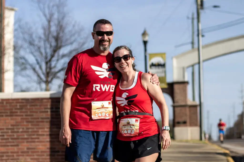 Couple at The Montgomer Half