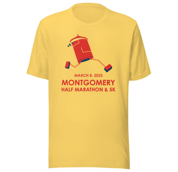 2025 Montgomery Half & 5k ALTERNATE T-Shirt on Bella + Canvas Unisex t-shirt 1